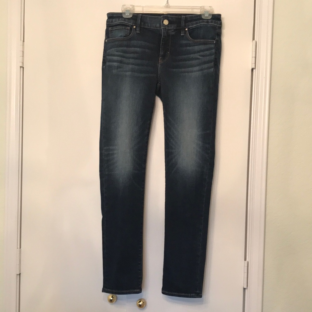 White House Black Market Slim crop  jeans Sz 2